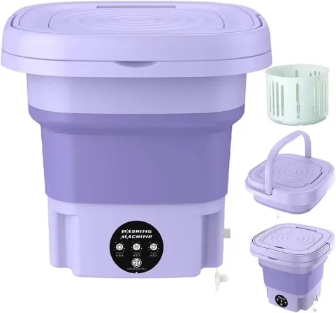 Folding Mini Washing Machine। কাপড় ধোয়া হবে আরও স্মাট – ৩
