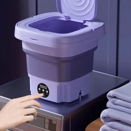 Folding Mini Washing Machine। কাপড় ধোয়া হবে আরও স্মাট – ২