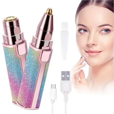2-in-1 Eyebrow Trimmer| শরীরের অবাঞ্ছিত লোমগুলো স্মাট ও ব্যথা মুক্তভাবে পরিষ্কার – ৩