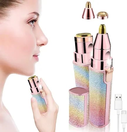 2-in-1 Eyebrow Trimmer| শরীরের অবাঞ্ছিত লোমগুলো স্মাট ও ব্যথা মুক্তভাবে পরিষ্কার – ২