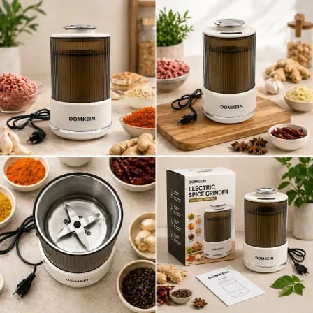 Domkein Electric Spice Grinder। শুকনা + ভেজা সব মসলা এক মেশিনেই – ২