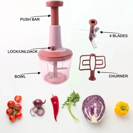 Big Hand Chopper (1.5 Liter)। সবচেয়ে বড় সাইজ – ৪
