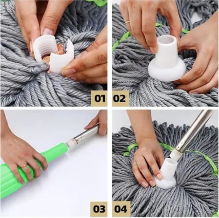 Self Twisting Mop। ঘর মোছার পুরোনো ঝামেলা ভুলে যান! – ৪