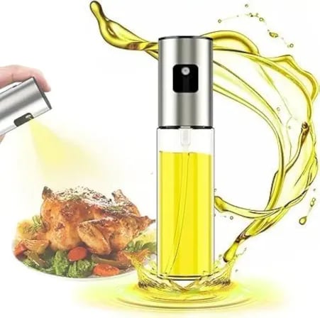 Oil Sprayer Stainless Steel Spray Bottle Pump Oil Pot 100ml – ৩