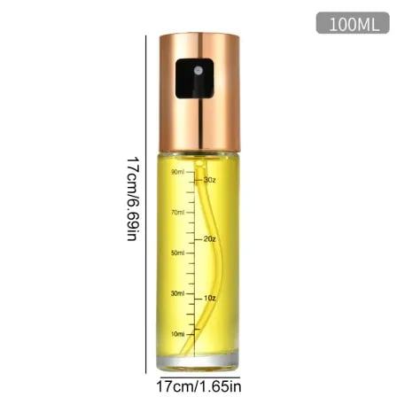 Oil Sprayer Stainless Steel Spray Bottle Pump Oil Pot 100ml – ২