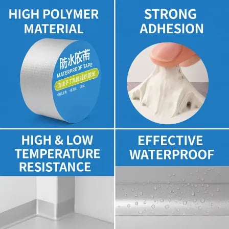 Flex Seal Tape (Silver-Wt.-170gm)। পানি লিকেজ সমস্যার ইনস্টান সলিউশন – ৪