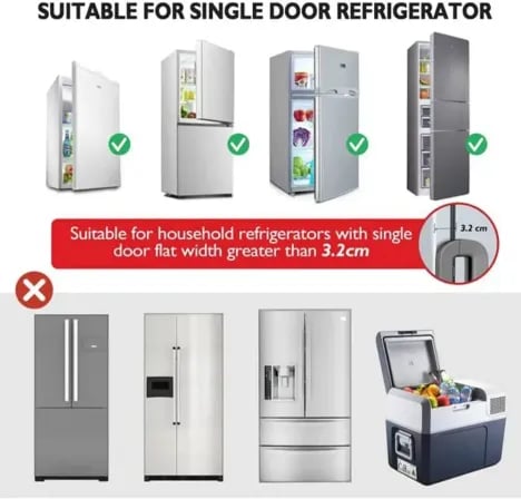 (১ পিস) Fridge Safety Lock | ফ্রিজের দরজা একটু পরপর খুলে যাচ্ছে? – ৩