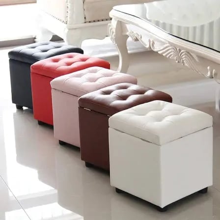 Square Foot Stool (1pcs)- Model-01 যেখানেই রাখবেন, সেখানেই মানাবে – ২