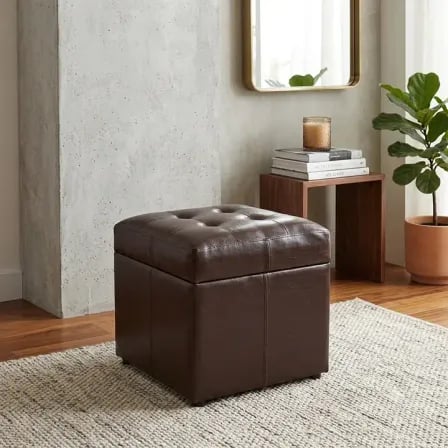 Square Foot Stool (1pcs)- Model-04 যেখানেই রাখবেন, সেখানেই মানাবে