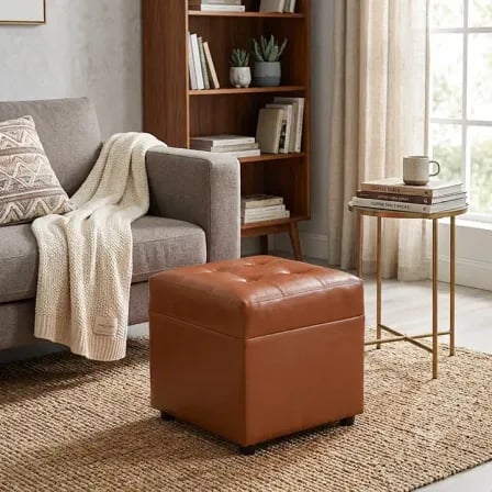 Square Foot Stool (1pcs)- Model-13 যেখানেই রাখবেন, সেখানেই মানাবে