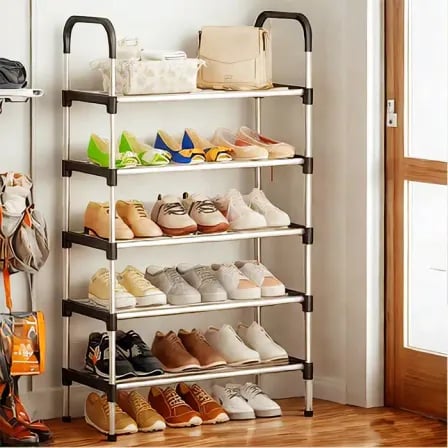 5 Layer Shoe Rack। স্মার্ট স্টোরেজ, পরিপাটি জীবন! – ৩