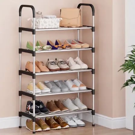 5 Layer Shoe Rack। স্মার্ট স্টোরেজ, পরিপাটি জীবন! – ৫