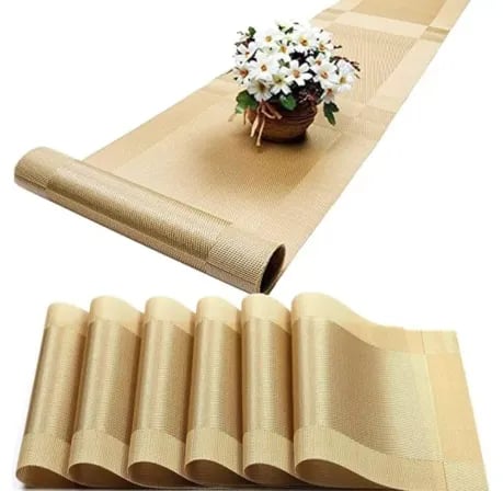 (7pcs) Luxury Dining Table Mats (Model-5)। ডাইনিং টেবিলে আনুন বিলাসিতার ছোঁয়া – ২