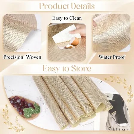 (6pcs) Luxury Dining Table Mats (Model-3)। ডাইনিং টেবিলে আনুন বিলাসিতার ছোঁয়া – ৪