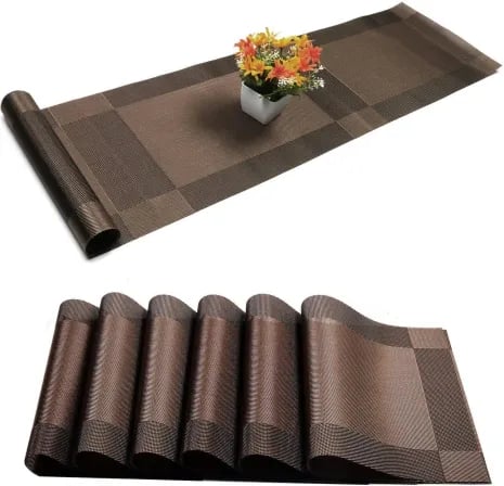 (7pcs) Luxury Dining Table Mats (Model-6)। ডাইনিং টেবিলে আনুন বিলাসিতার ছোঁয়া