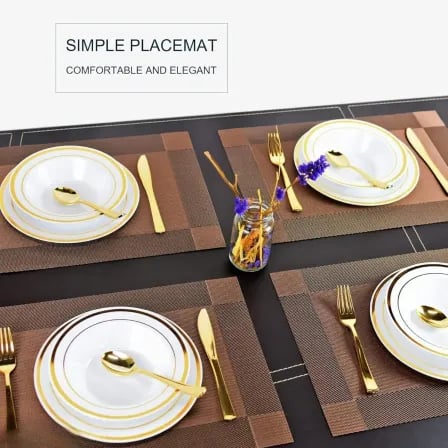 (7pcs) Luxury Dining Table Mats (Model-6)। ডাইনিং টেবিলে আনুন বিলাসিতার ছোঁয়া – ২