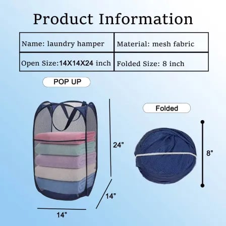 Laundry Basket। কাপড় এলোমেলো নয়, এবার রাখুন গোছানোভাবে! – ৪