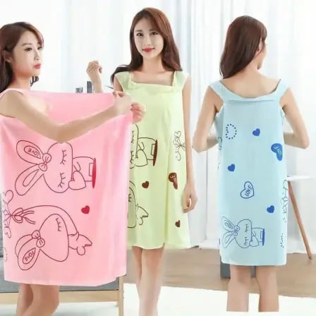 Bath Towel। নরম ও আরামদায়ক মাইক্রোফাইবার ফেব্রিক – ৪