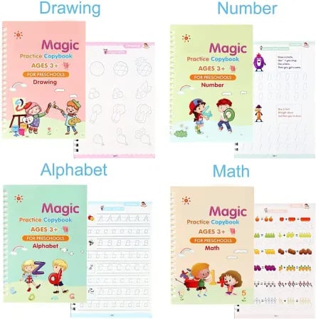 Magic Practice Copybook। বাড়িতেই প্রাথমিক শিক্ষার চমৎকার বই – ২