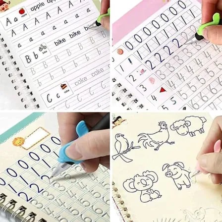 Magic Practice Copybook। বাড়িতেই প্রাথমিক শিক্ষার চমৎকার বই – ৩