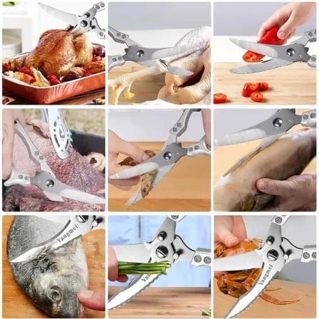 Powerful Chicken Bone Scissors | মাছ, মুরগি, হাস সব কাটতে পারবেন – ৫