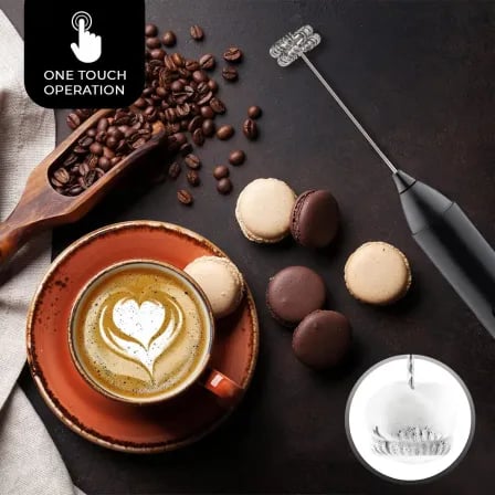Coffee foamer। ঘরেই বানান ক্যাফের মতো ফেনাযুক্ত কফি – ৫