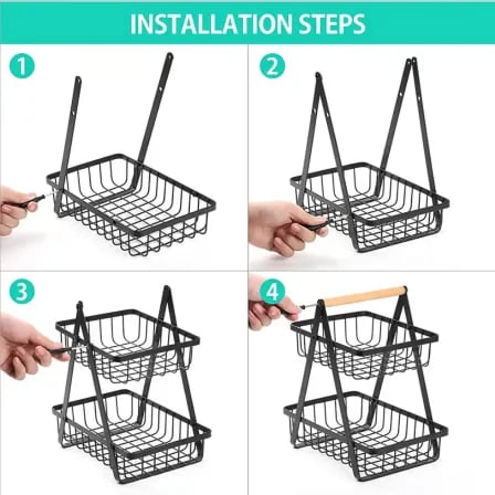(2Layer) Kitchen Storage Rack। ফল-সবজি রাখুন সুন্দর, রান্নাঘর রাখুন গোছানো! – ৪