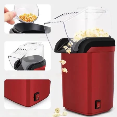 Automatic Electric Popcorn Maker | ঘরে বসেই তৈরি করুন মজাদার পপকর্ন! – ৫