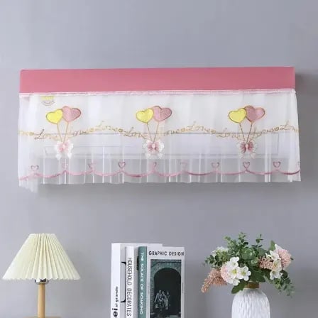 (1.5 Ton) Floral AC Cover। এসির সুরক্ষা ও ঘরের সৌন্দর্য একসাথে! – ৫